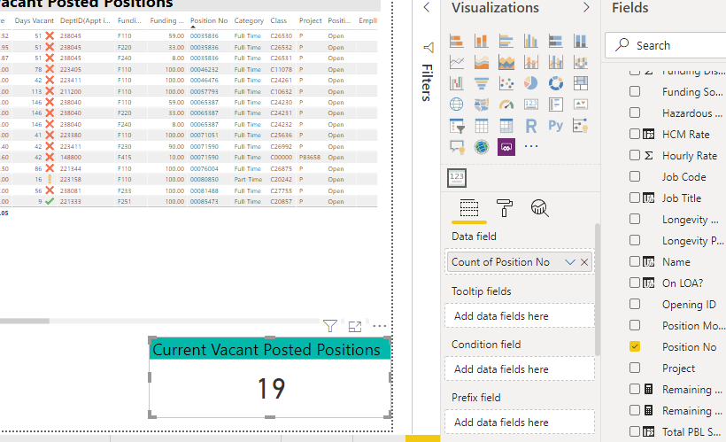 Displaying Count in a Card not working - Microsoft Fabric Community