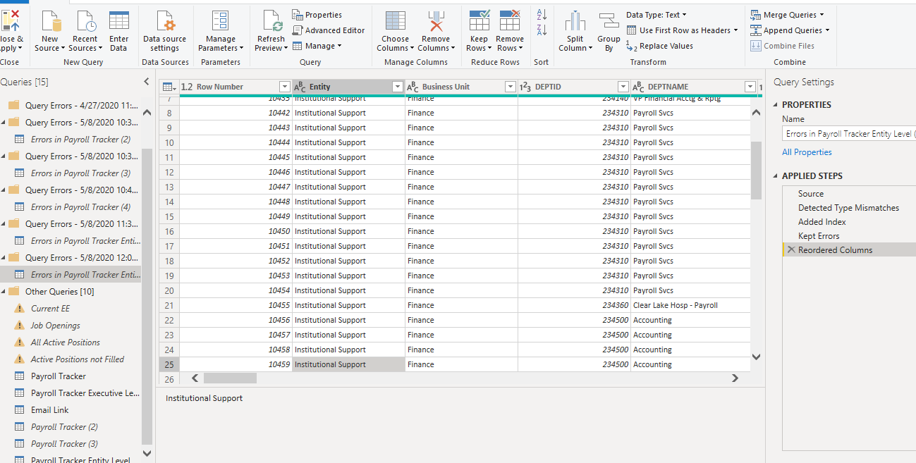 Error Messages - Microsoft Fabric Community