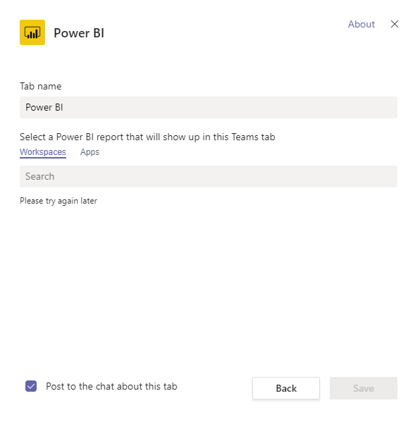 Solved: Teams Integration Problem: - Microsoft Fabric Community