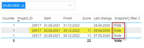 Slicer filter shows distinct table values - Microsoft Fabric Community