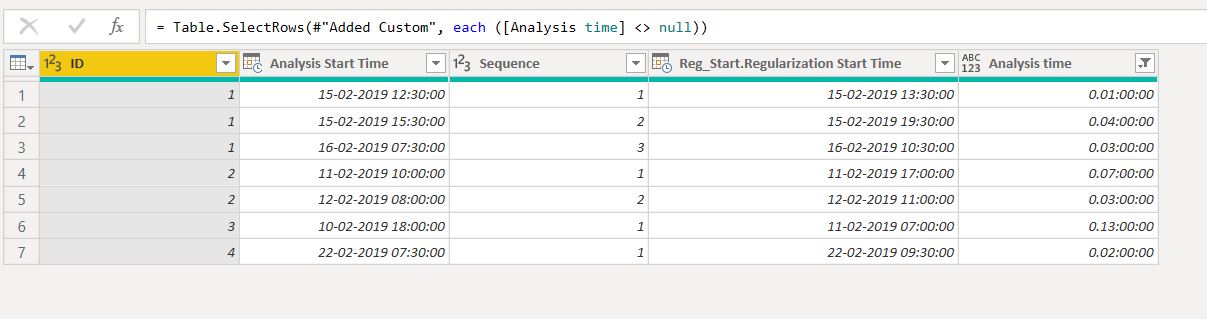 Calculate time difference based on id and sequence... - Microsoft ...