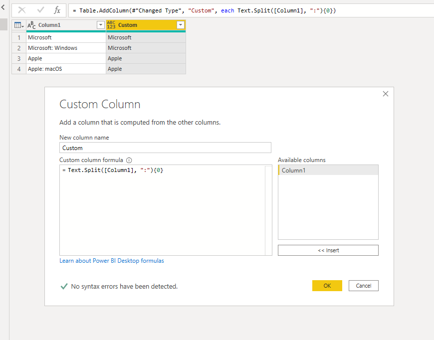 Solved: Custom column to group similar rows - Microsoft Fabric Community