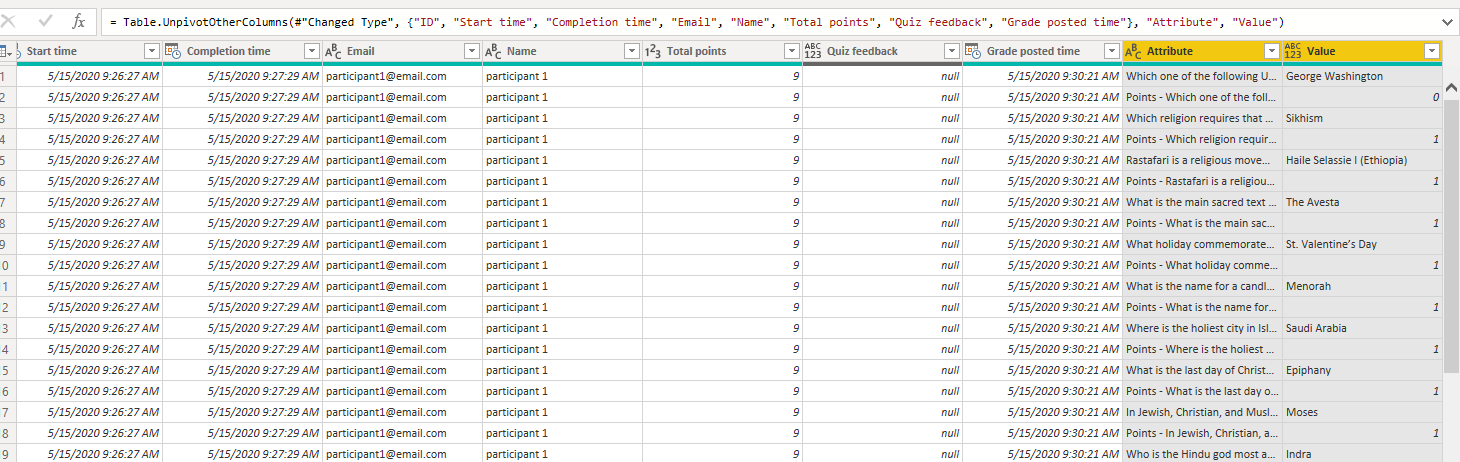 Solved: finding number of questions from office 365 form o ...