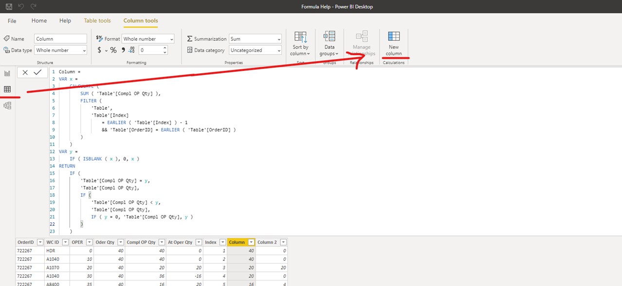 Formula Help - Microsoft Fabric Community