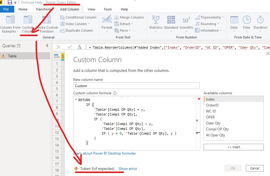 Formula Help - Microsoft Fabric Community