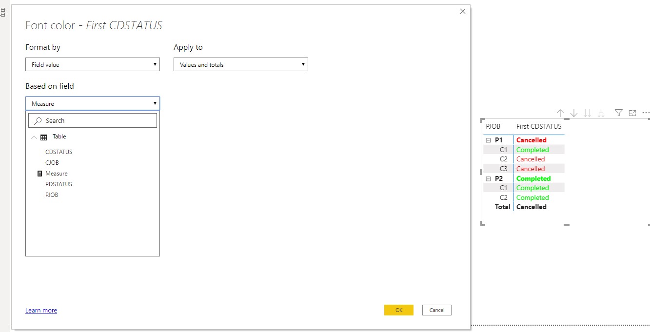 Need to display parent job status based on child j... - Microsoft ...