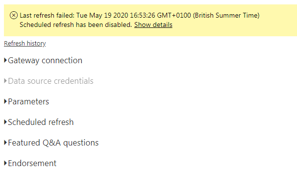 Solved: Can't add data source credentials even though I ha ...