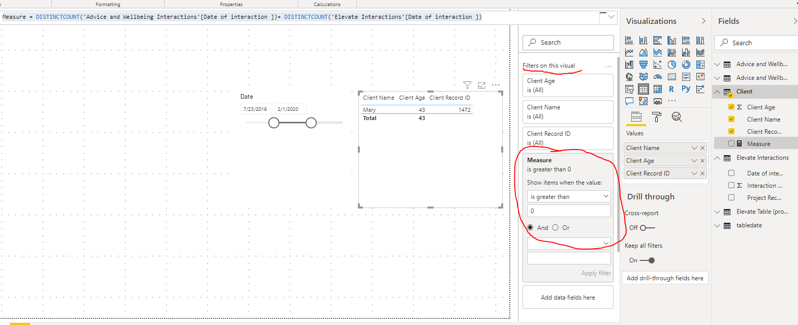 Counting through multiple tables - Microsoft Fabric Community
