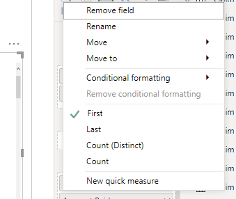 Matrix Issues - Microsoft Fabric Community