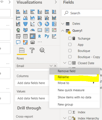 Solved: How to change the name of a hierarchy in a matrix? - Microsoft ...