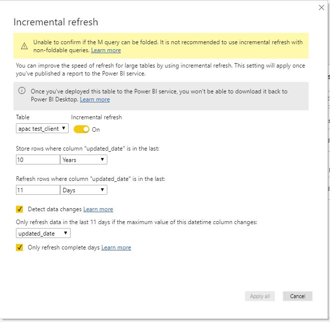 Incremental Refresh working stop - Microsoft Fabric Community