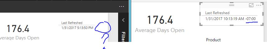 Timezone not displaying correctly in Cloud service - Microsoft Fabric ...