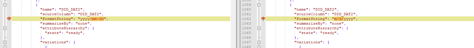 Date format in JSON export differs from Desktop d... - Microsoft Fabric ...