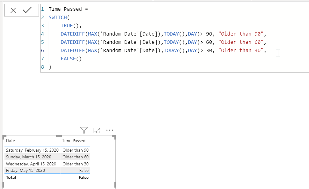 IF formula (or switch) with ranges - Microsoft Fabric Community