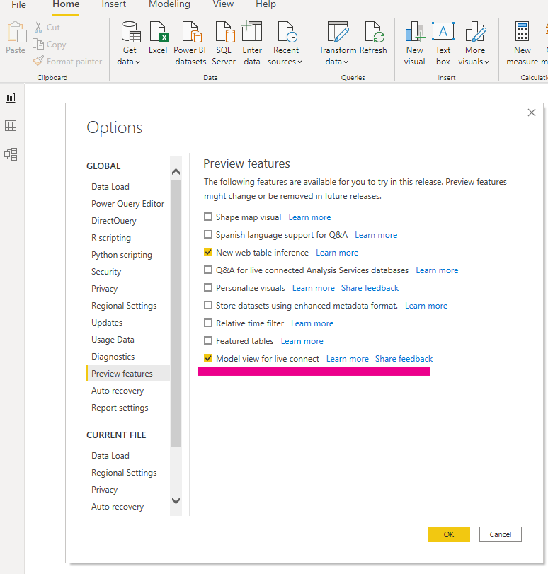 Multiple Data Sets with Left Side Modelling - Microsoft Fabric Community