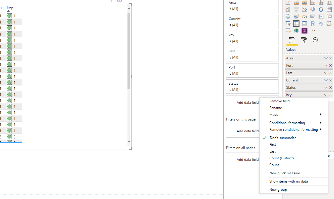 Icons not working with condiitonal formatting - Microsoft Fabric Community