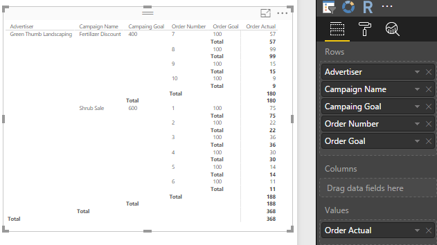 Sum repeating rows as one - Microsoft Fabric Community