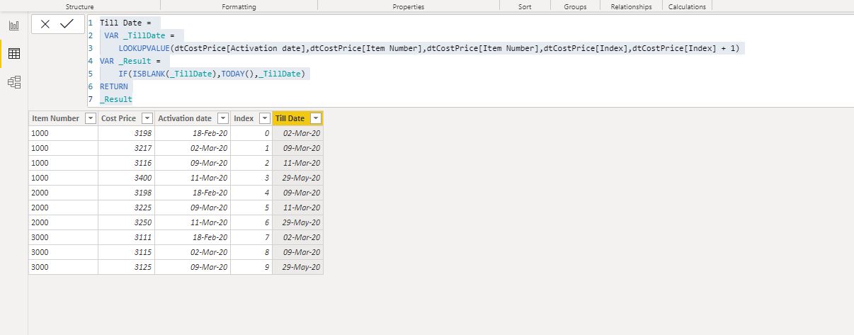 Solved: Lookup Price within Date Range - Microsoft Fabric Community