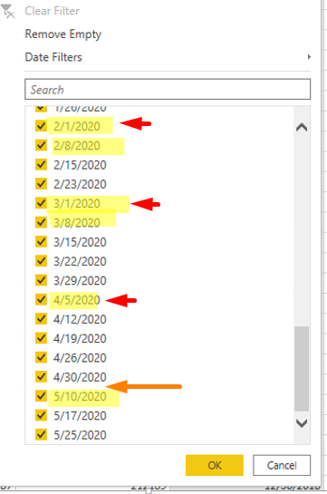 Solved: PBI Power Query M Code ---- Filter 1st Date Capt... - Microsoft ...