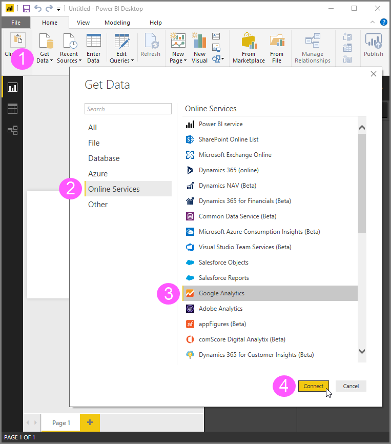 Google Analytics - Microsoft Fabric Community