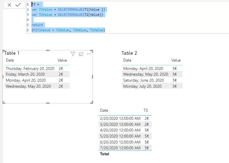 Solved: How to create a column with values of the columns ...