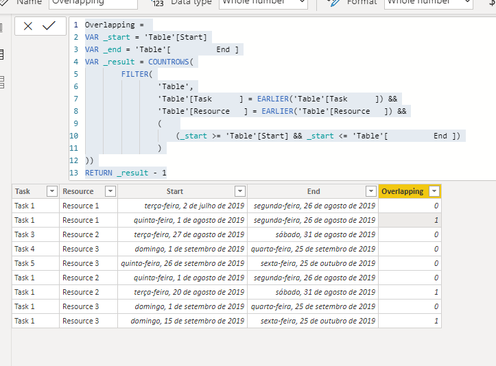 Solved: Find Overlapping Dates Records - Microsoft Fabric Community
