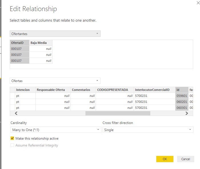 relationship cross filter direction - Microsoft Fabric Community