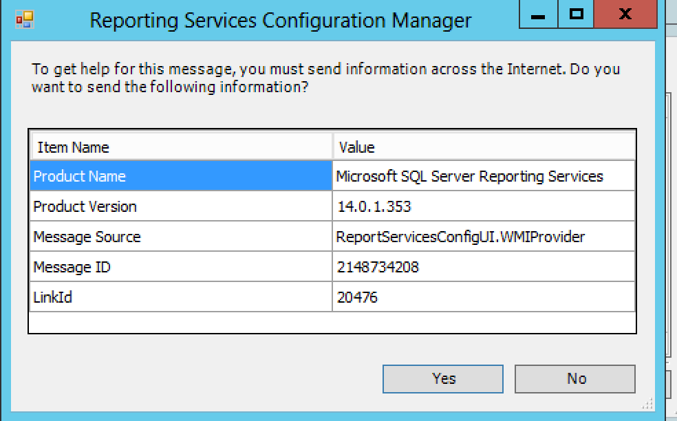 sql server 2016 \reporting services configuration ... - Microsoft ...