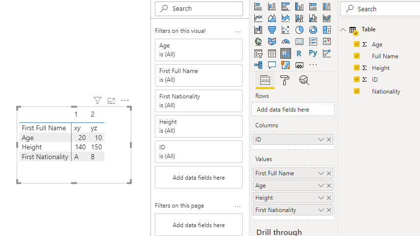 Solved: Re: Table visual solution? - Microsoft Fabric Community