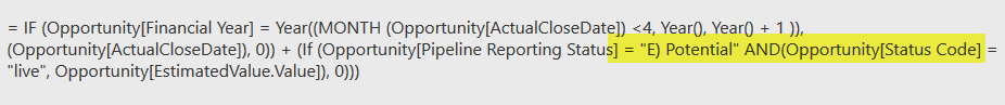 Solved: IF/DAX Statement - Microsoft Fabric Community