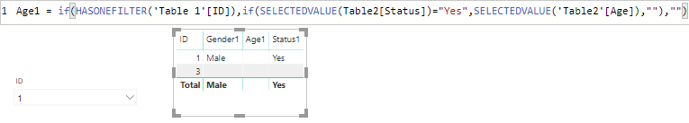 Hide and Show based on Slicer selection - Microsoft Fabric Community