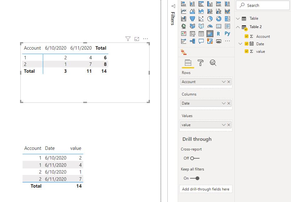Solved: Amount change from day to day - Microsoft Fabric Community