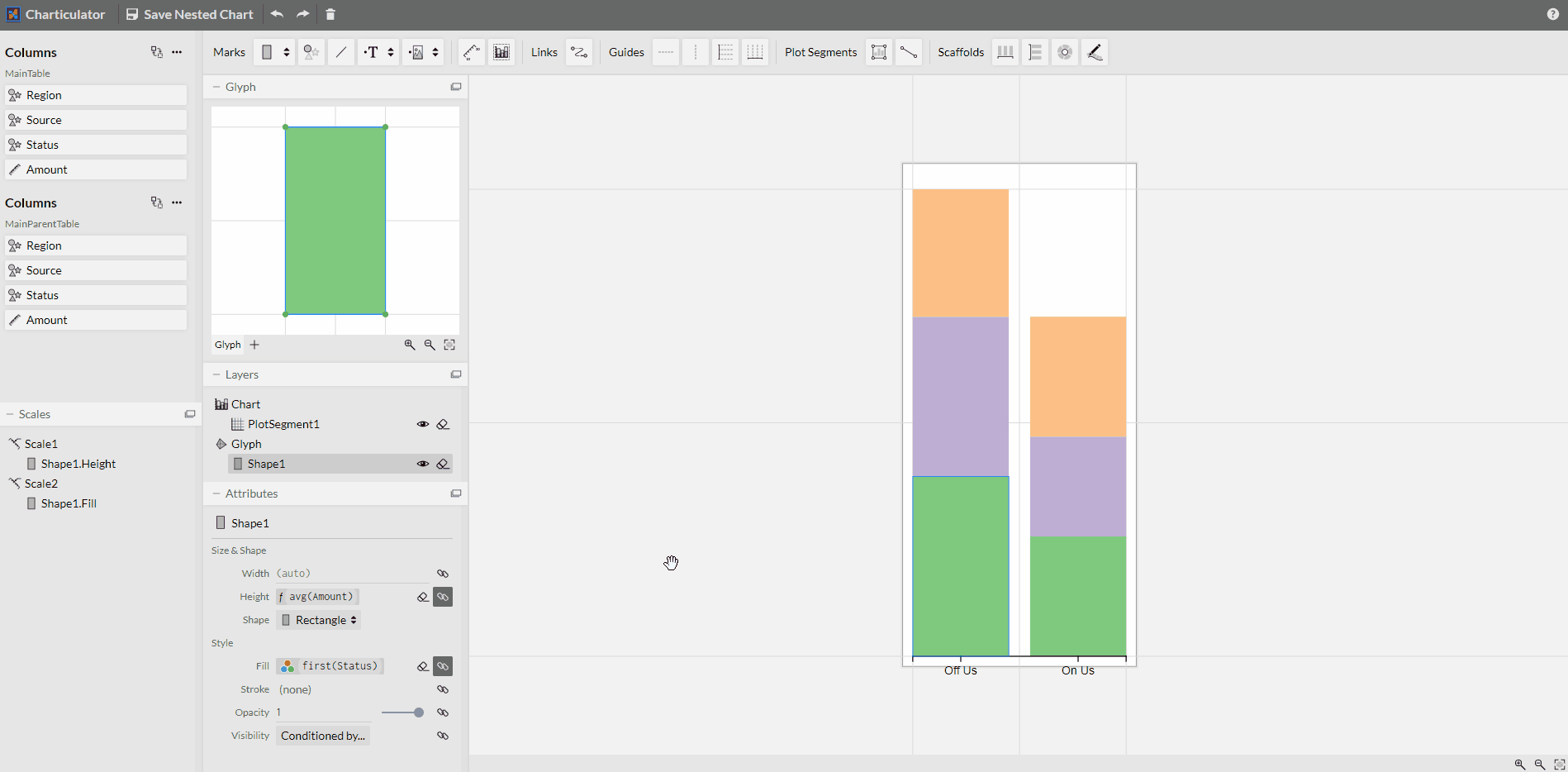 Solved: Custom visual made with Charticulator not respecti ...