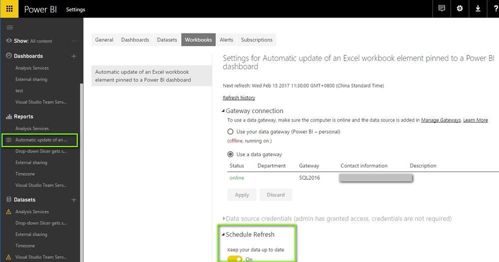 Automatic update of an Excel workbook element pinned to a Power BI dashboard_1.jpg