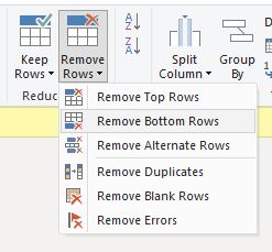 Solved: Remove rows from data - Microsoft Fabric Community