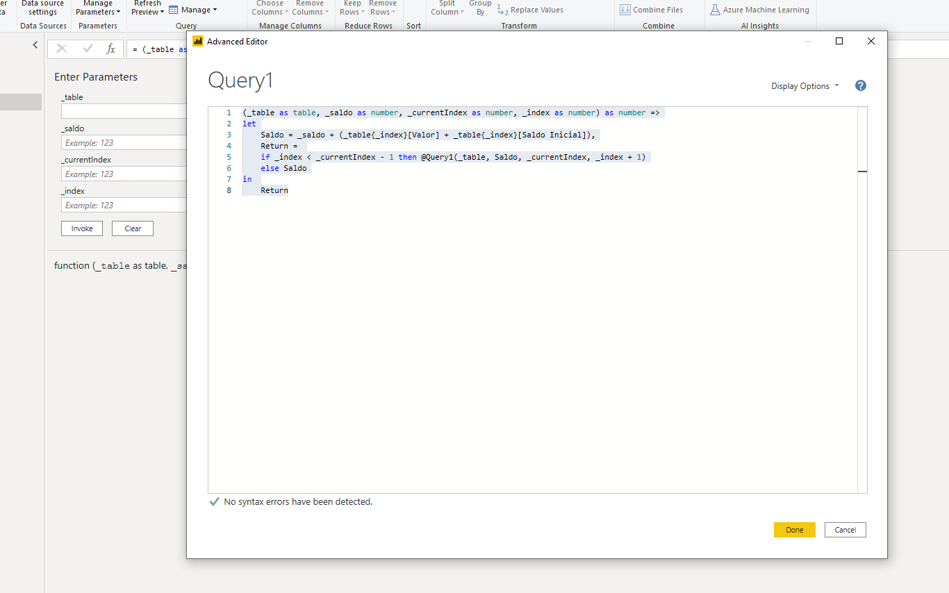 Solved: Using previous row result - Microsoft Fabric Community