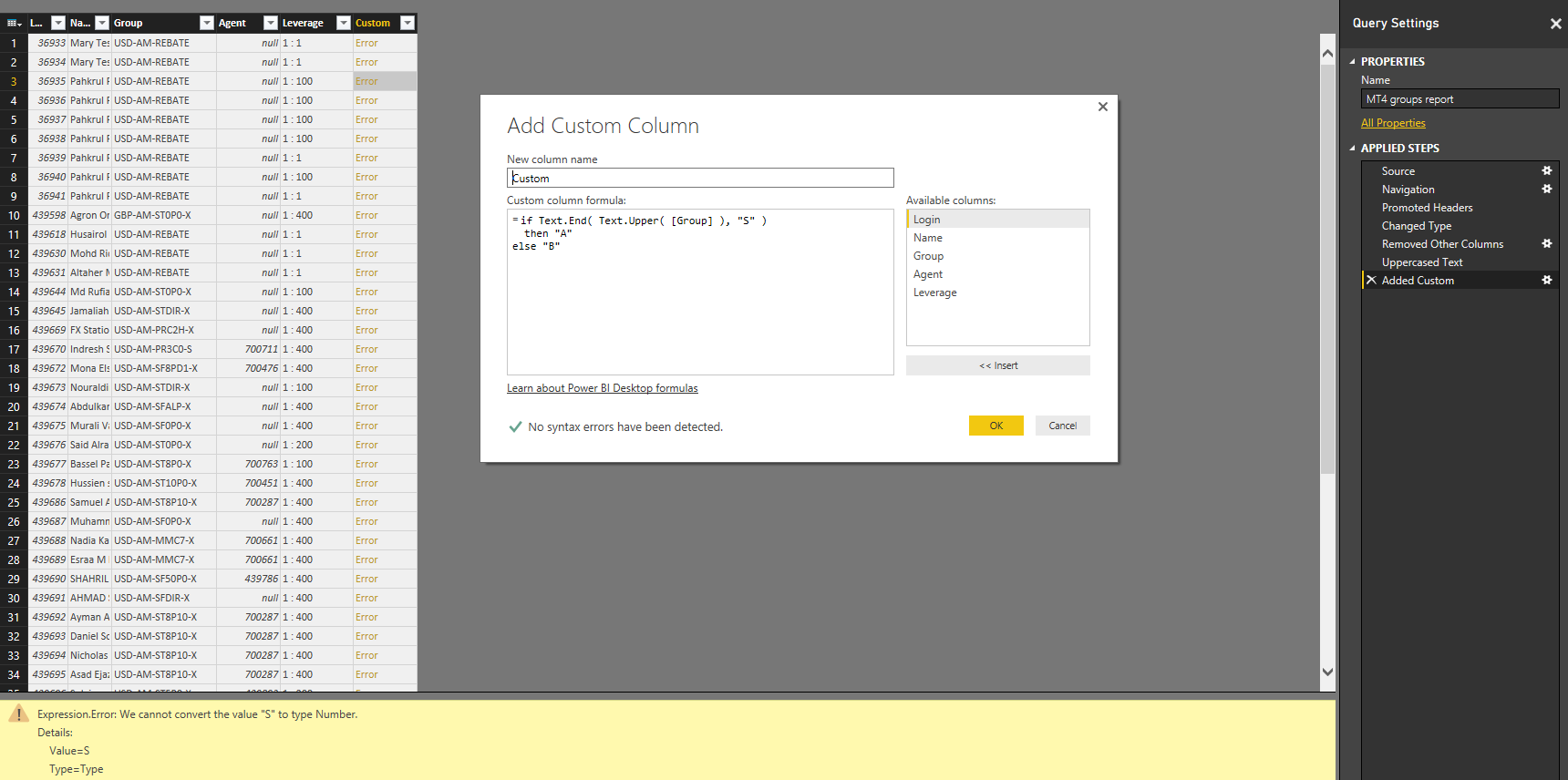 Solved: custom column in M query - Microsoft Fabric Community
