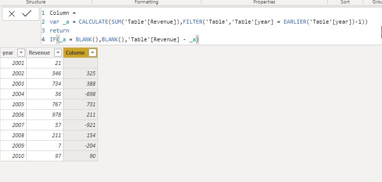 Solved: New column creation based on Year - Microsoft Fabric Community