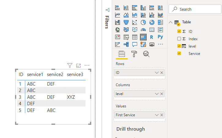 Solved: separating values to multiple coulmns - Microsoft Fabric Community