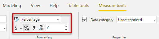 Solved: How to get a percentage column in matrix table - Microsoft ...