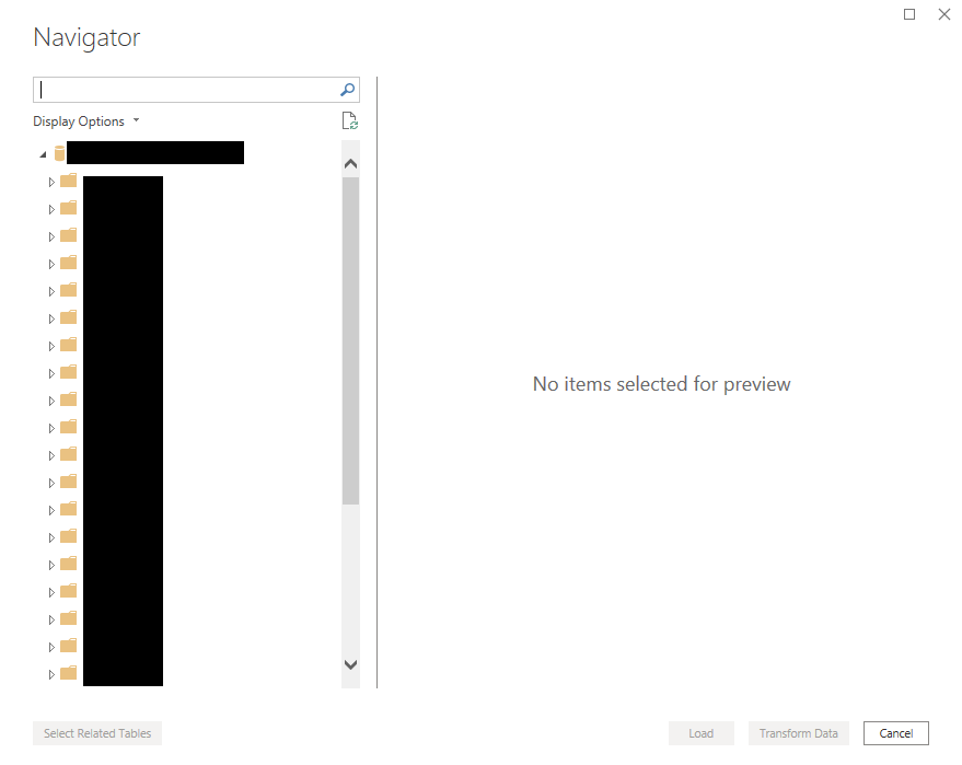 Exclude Tables in Navigator - Microsoft Fabric Community