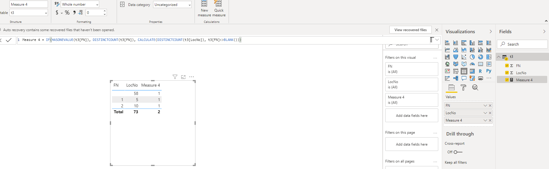 Solved: Show grand total only of unique values - Microsoft Fabric Community