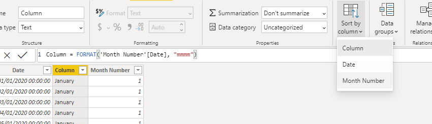 Solved: Matrix Table Month - Microsoft Fabric Community