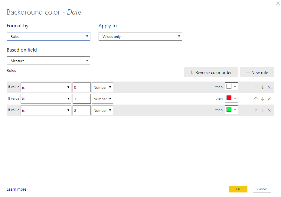 Solved: How to create a conditional color for each event o ...