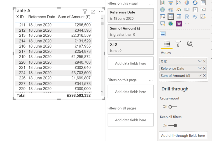 Solved: Return T/F if values match on two filtered tables - Microsoft ...
