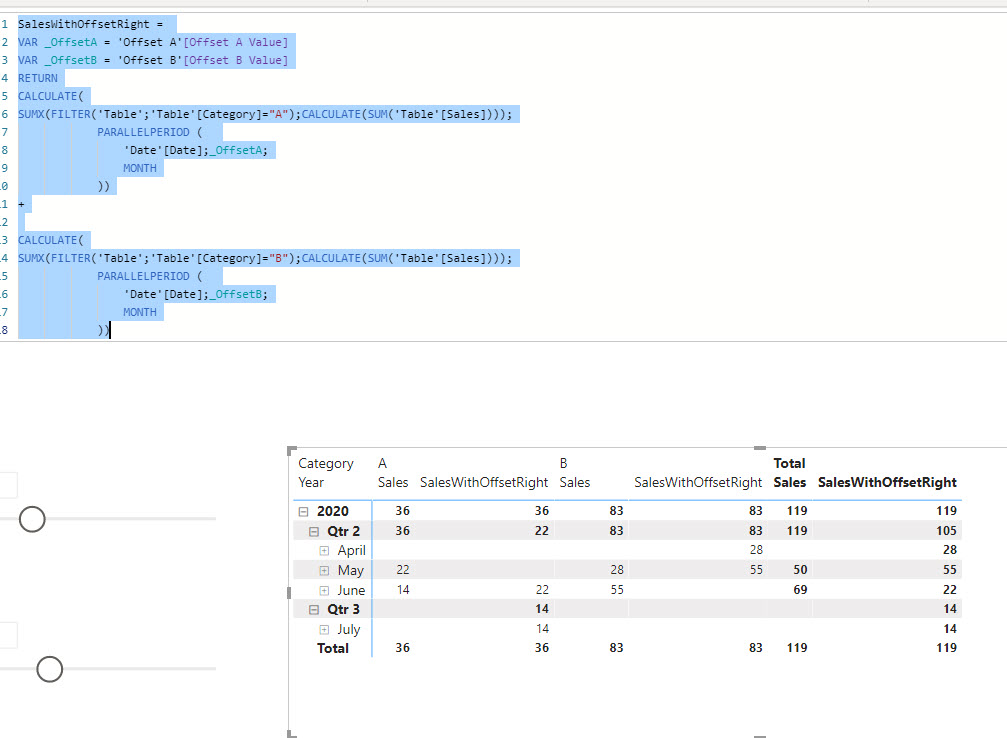 Solved: Apply different interval to PARALLELPERIOD using w ...