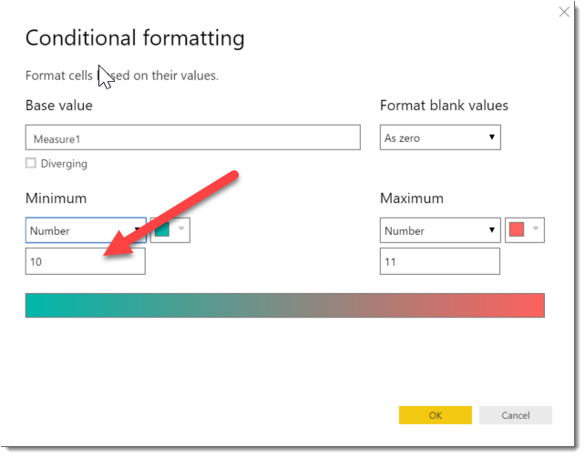 Re: Matrix Conditional Formatting - Microsoft Fabric Community