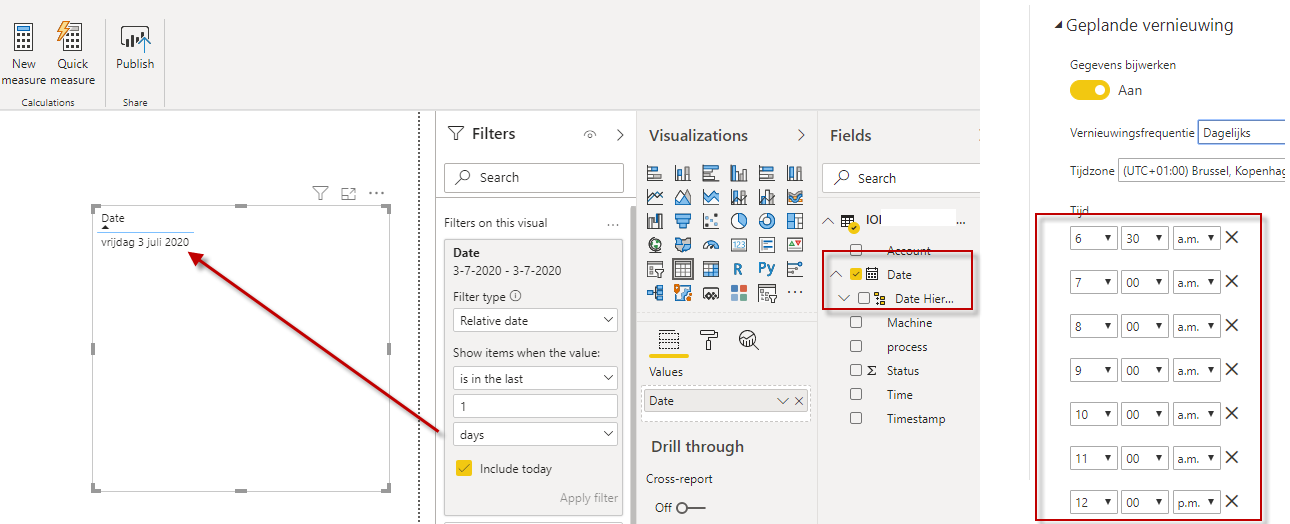 Date hierarchy online vs desktop - Microsoft Fabric Community