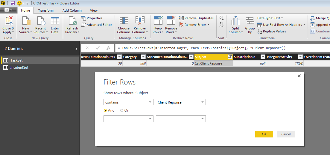 Solved: Filter does not work - Microsoft Fabric Community