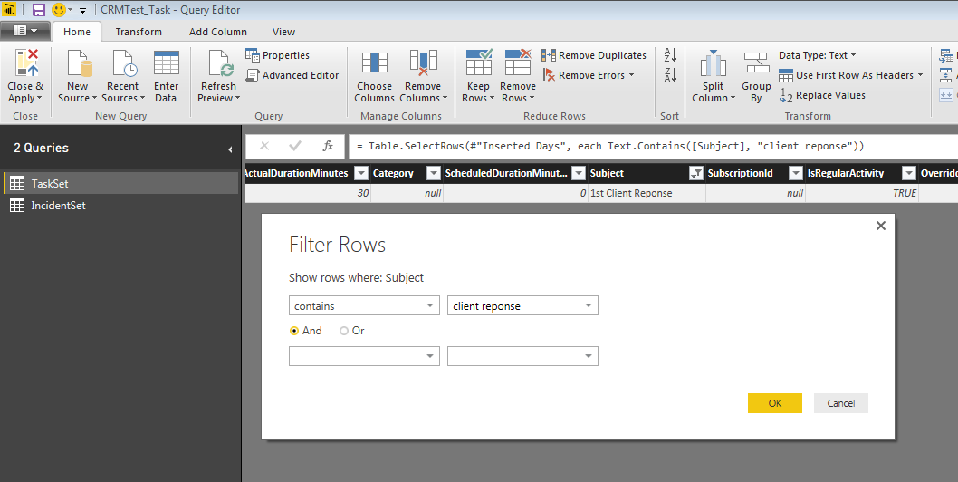 Solved: Filter does not work - Microsoft Fabric Community